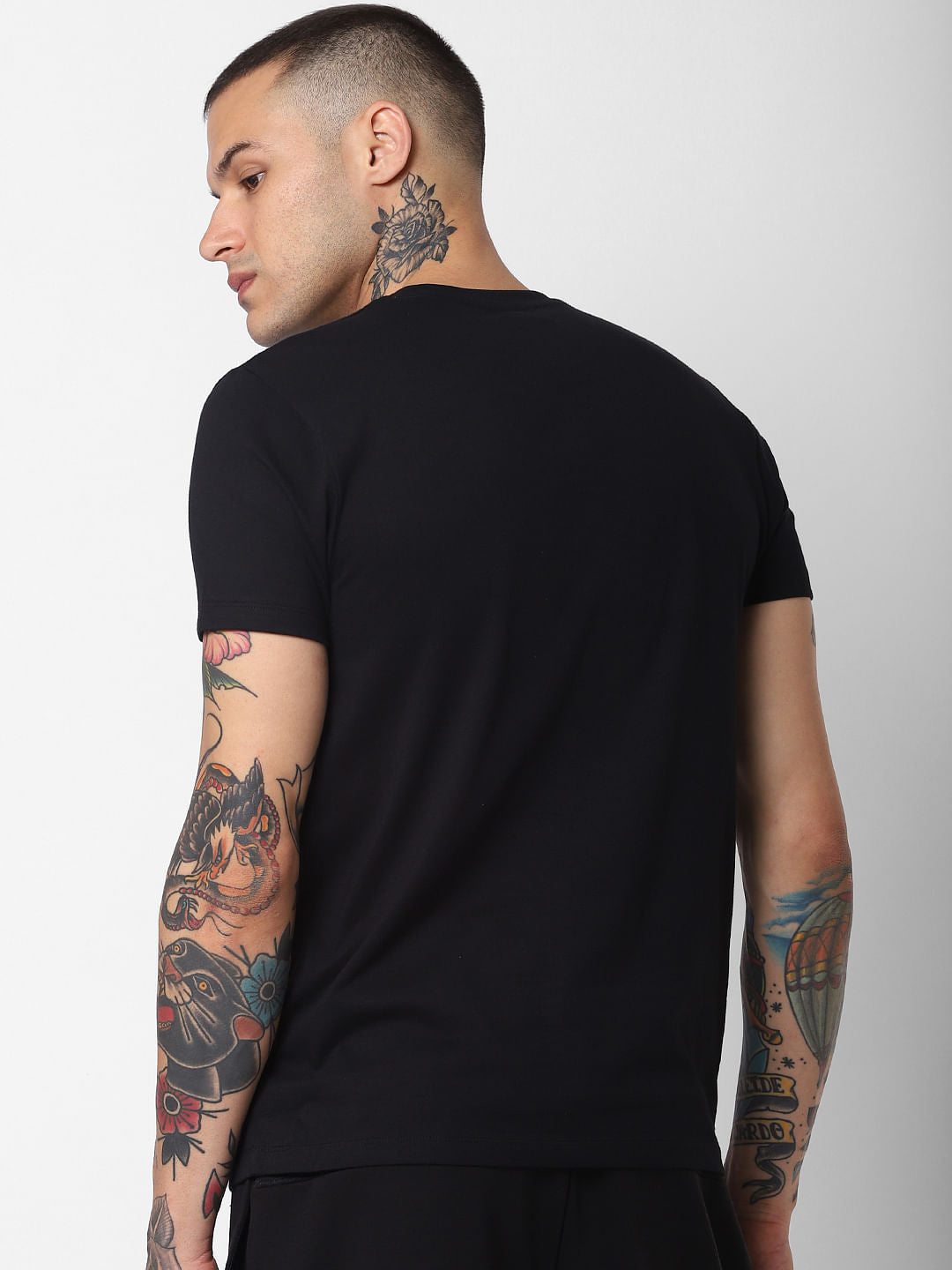 Black Being Weird Crew Neck T-Shirt