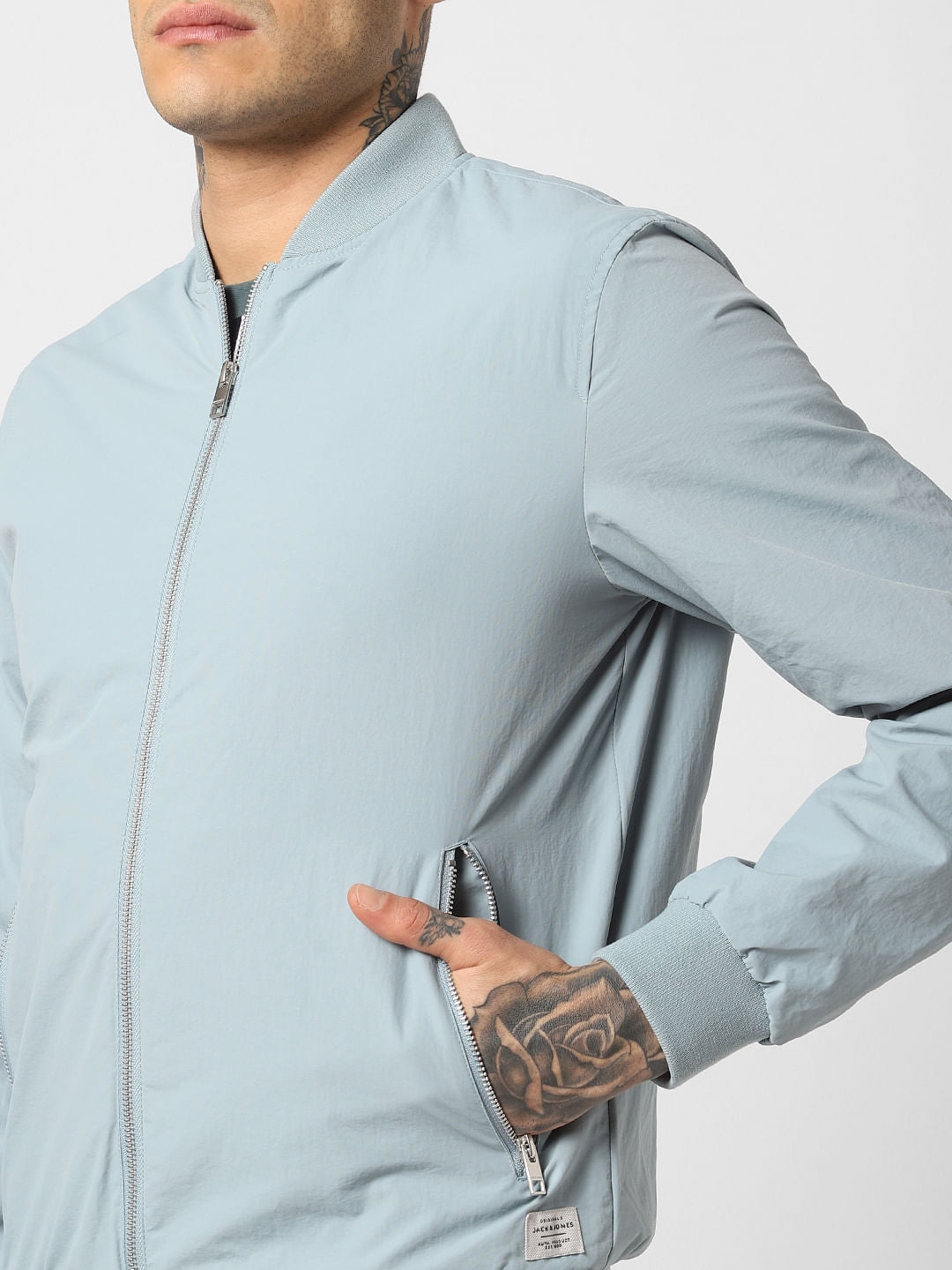 Blue Bomber Jacket