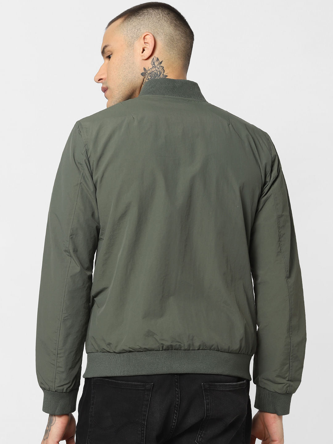 Green Bomber Jacket