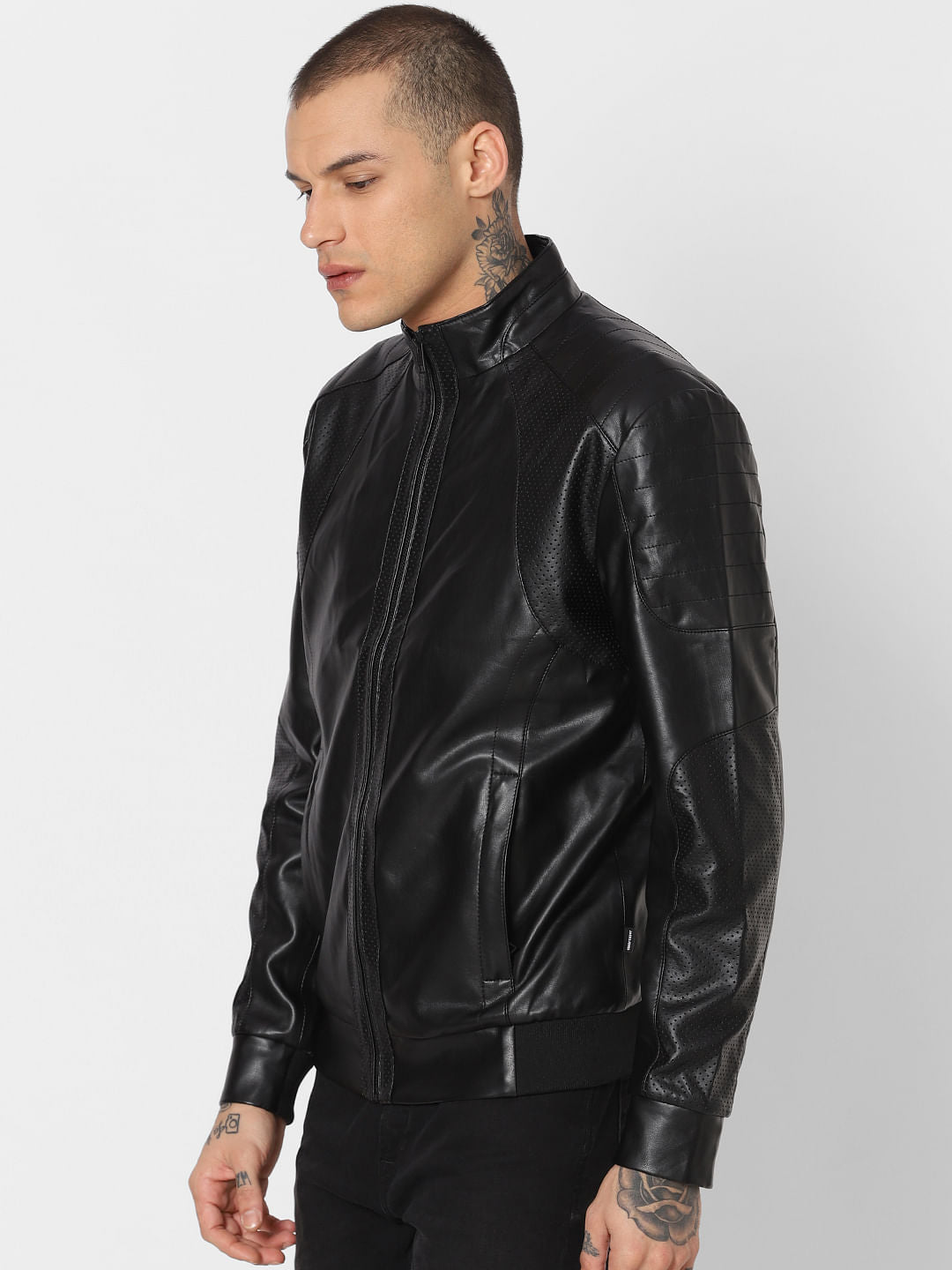 Black Pu Jacket