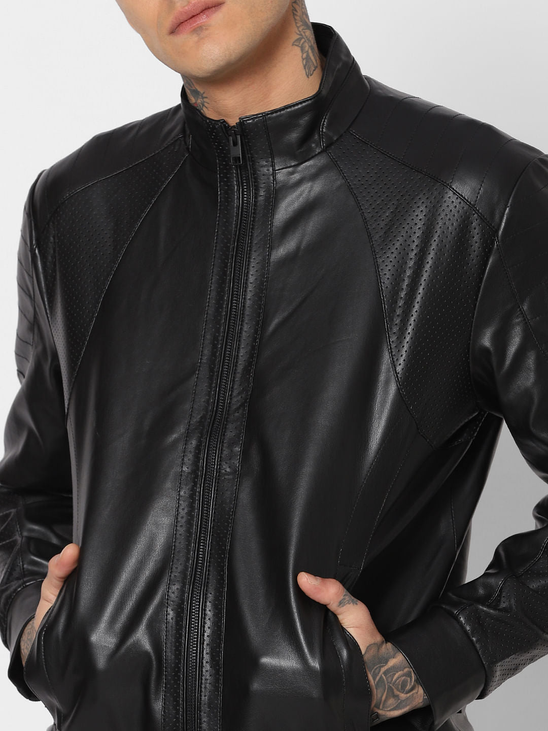 Black Pu Jacket