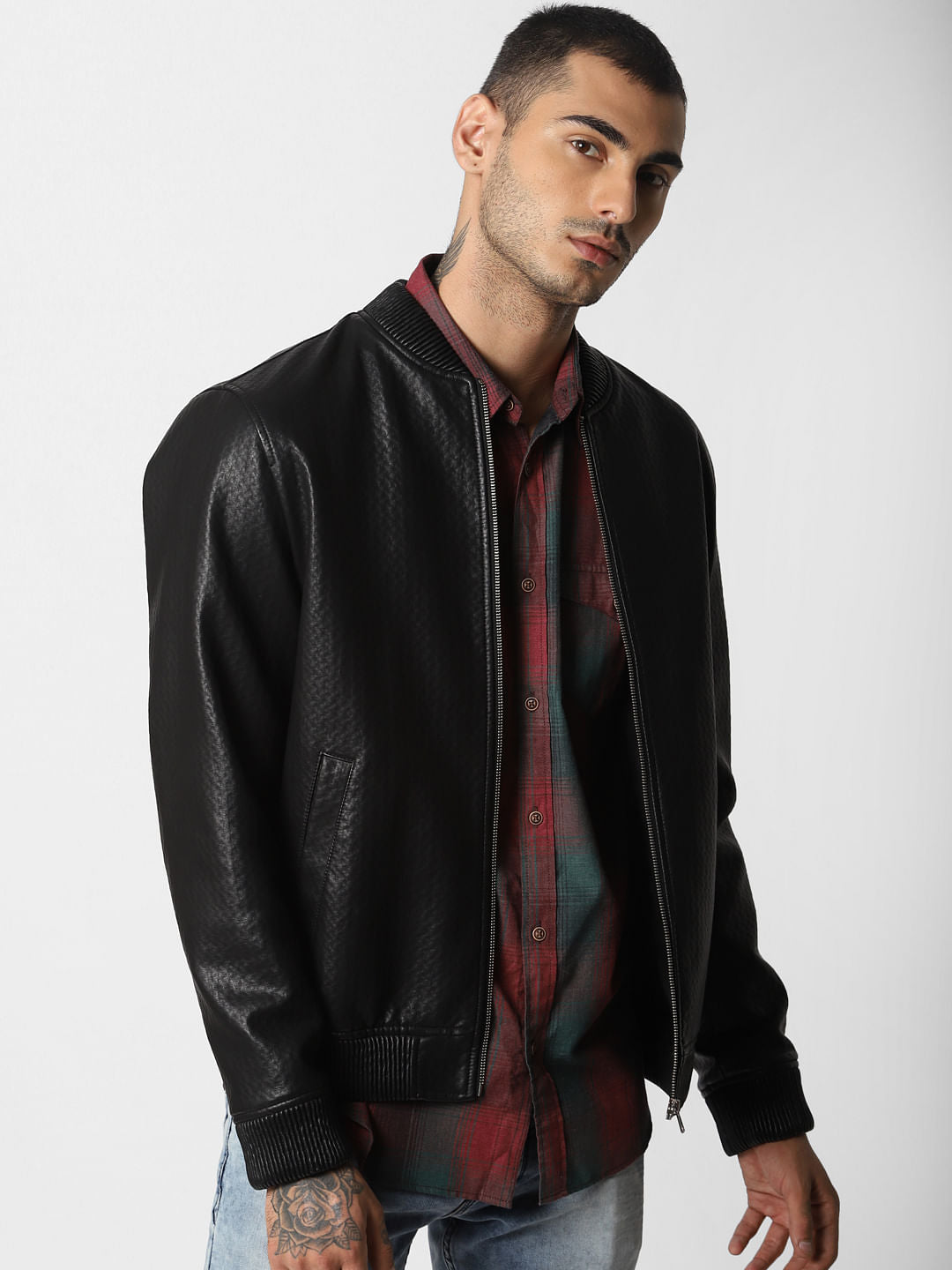 Red Check Full Sleeves Shirt