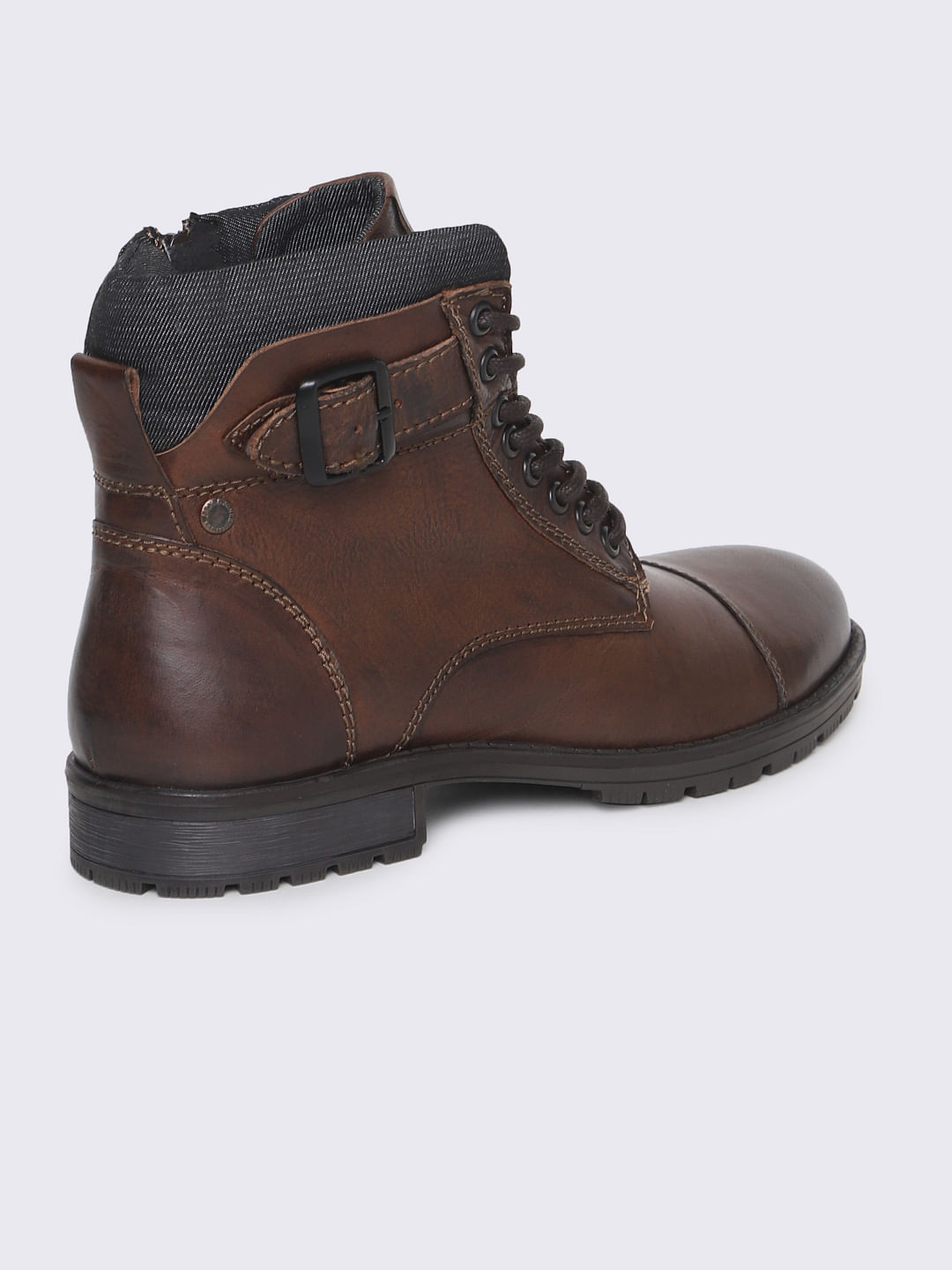 Brown Leather Boots