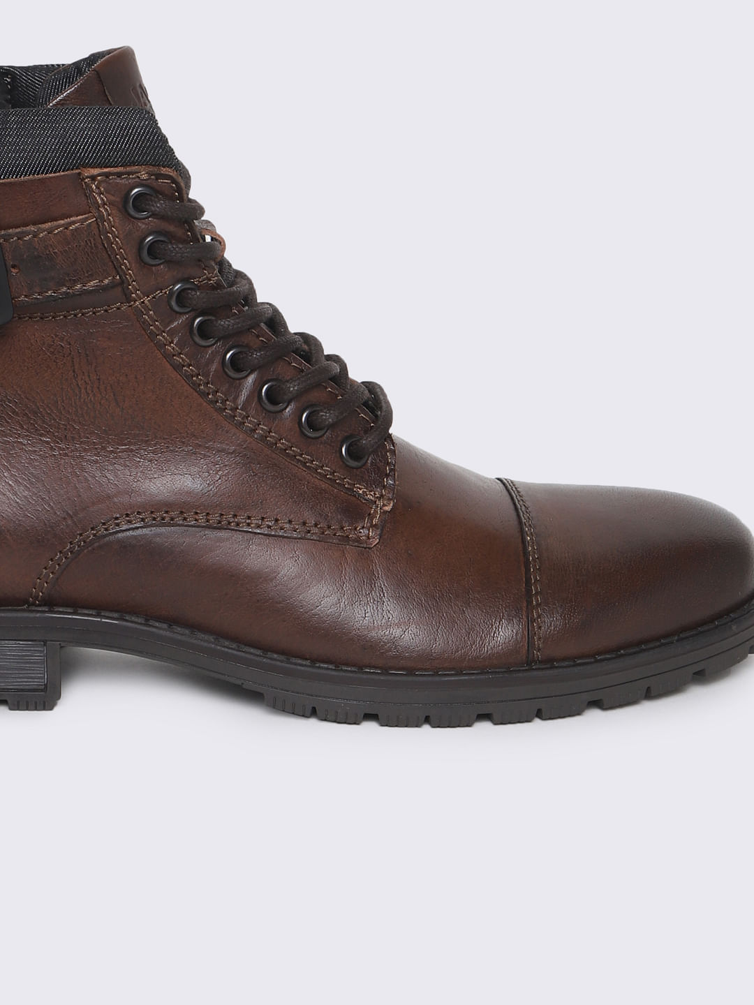 Brown Leather Boots