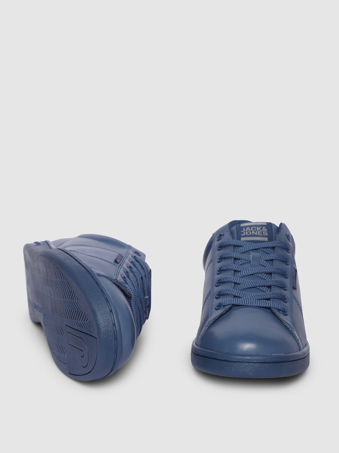 Blue Pu Sneakers