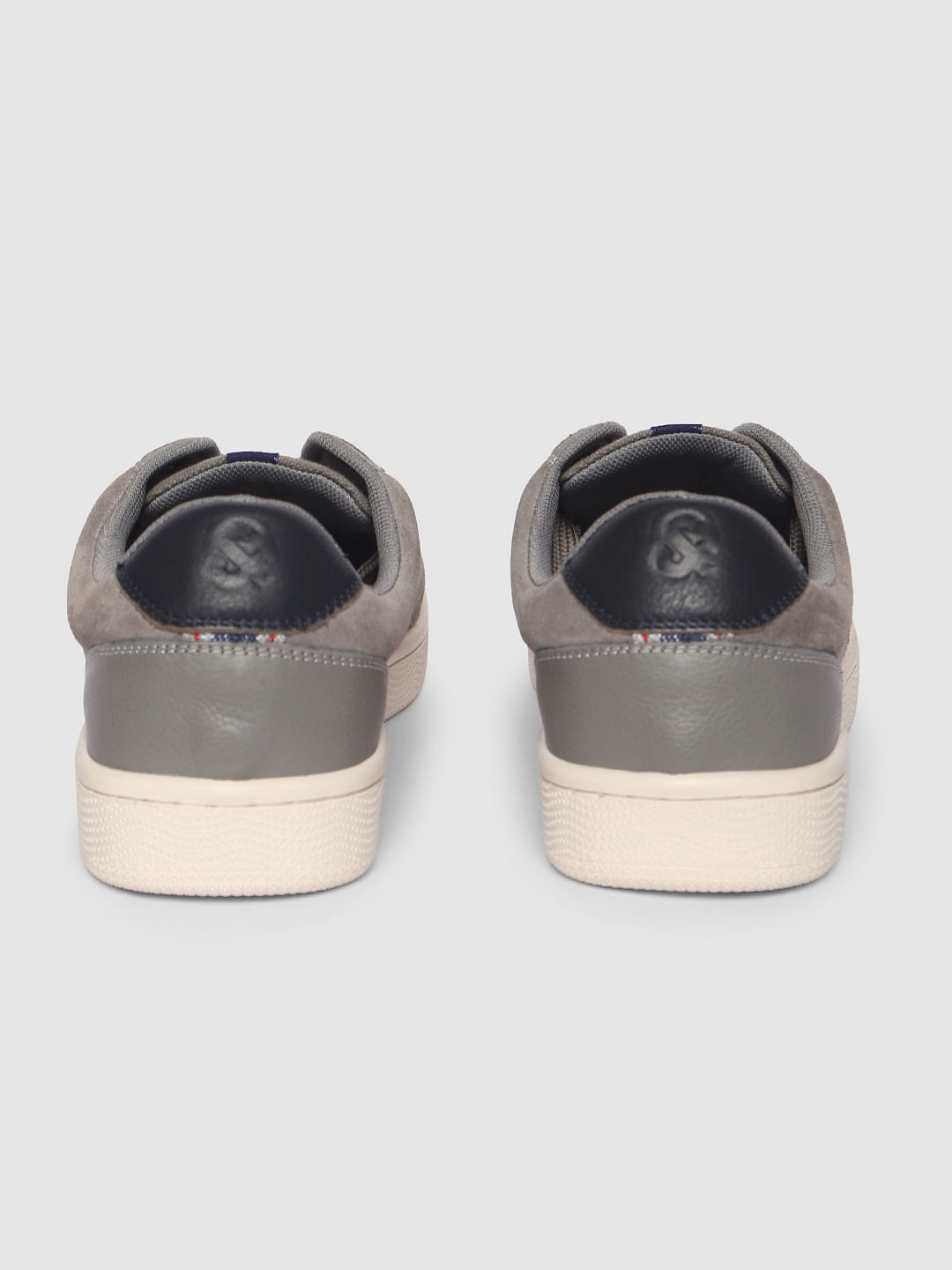Grey Suede Sneakers