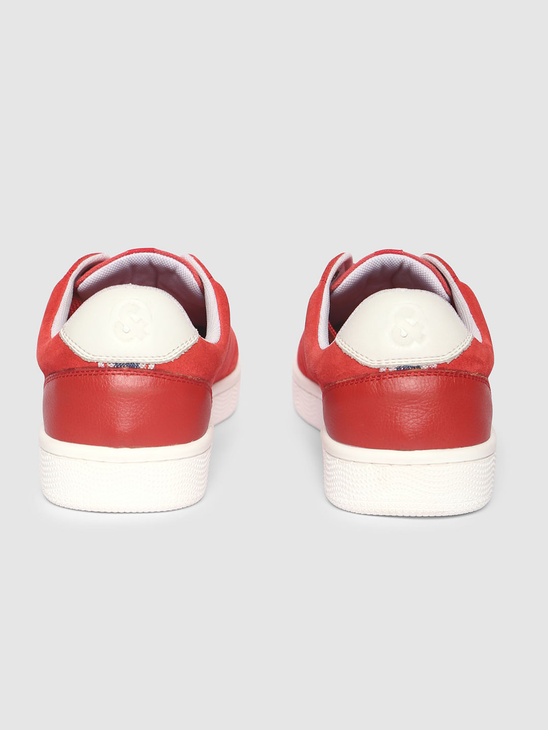 Red Suede Sneakers