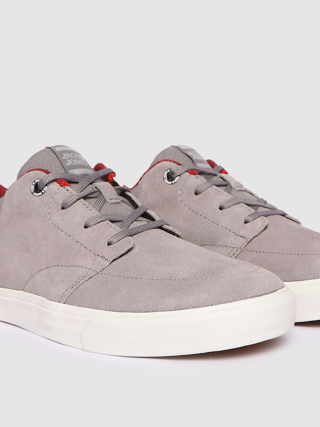 Grey Suede Sneakers