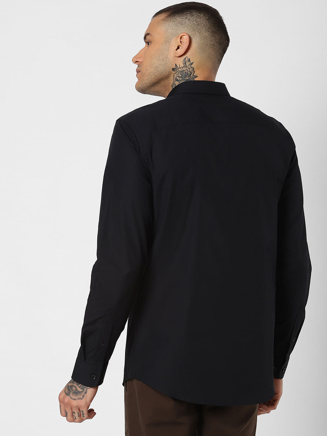 Black Full Sleeves Shirt