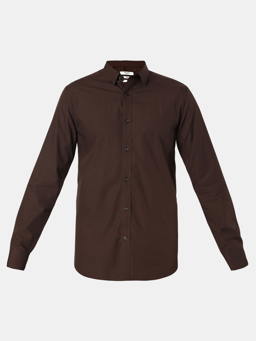 Dark Brown Full Sleeves Shirt