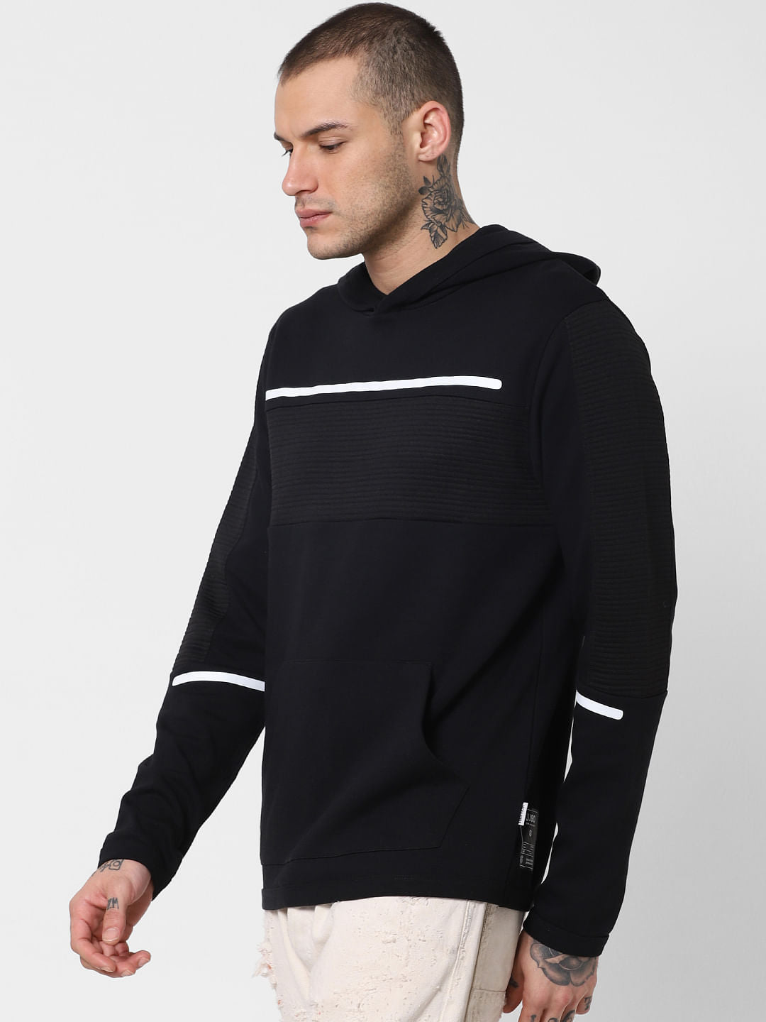 Black Hooded Sweatshirt