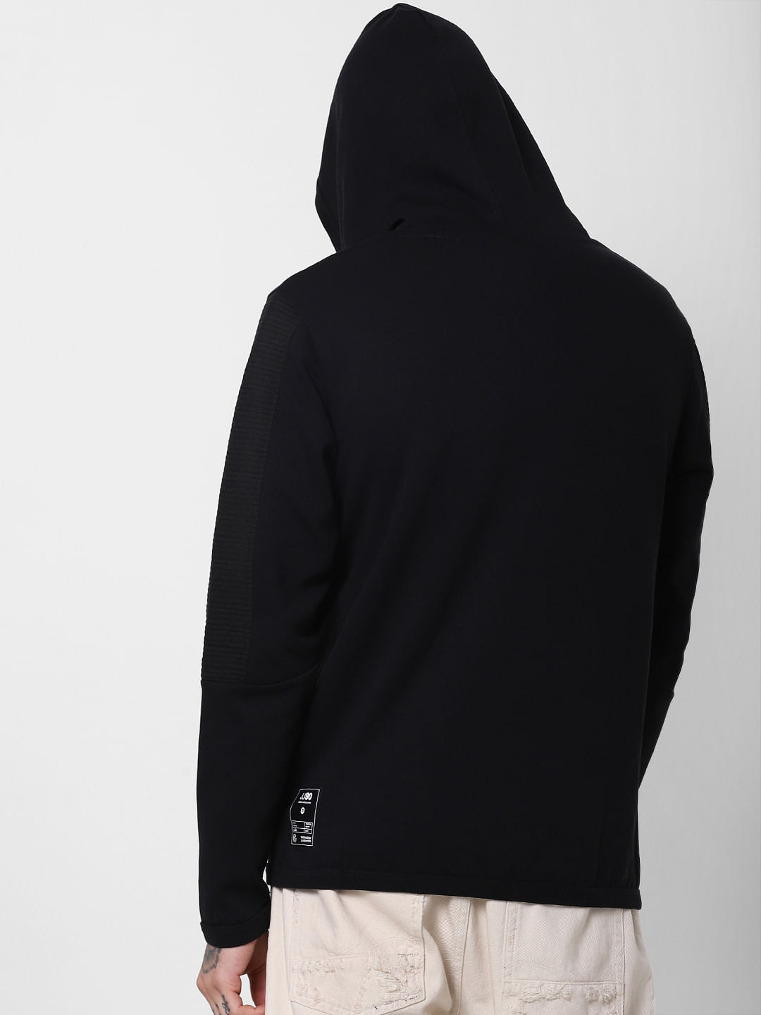 Black Hooded Sweatshirt