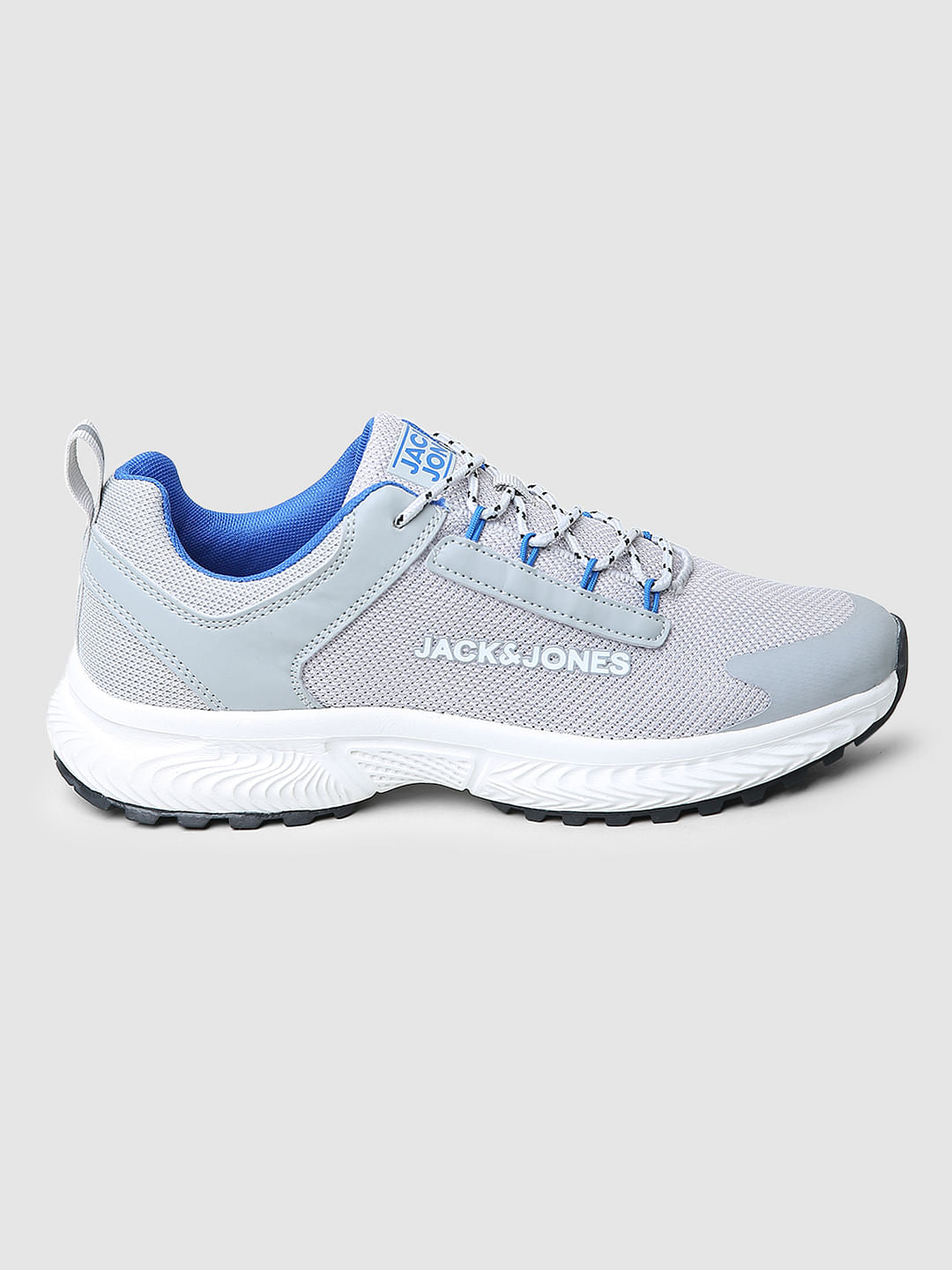 Grey Mesh Sneakers