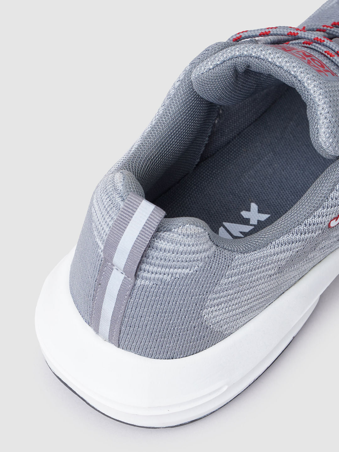 Grey Knit Sneakers