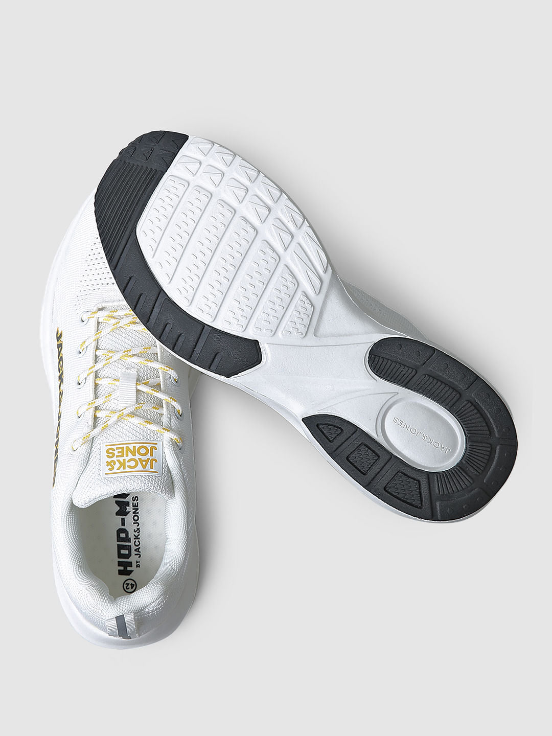 White Knit Sneakers