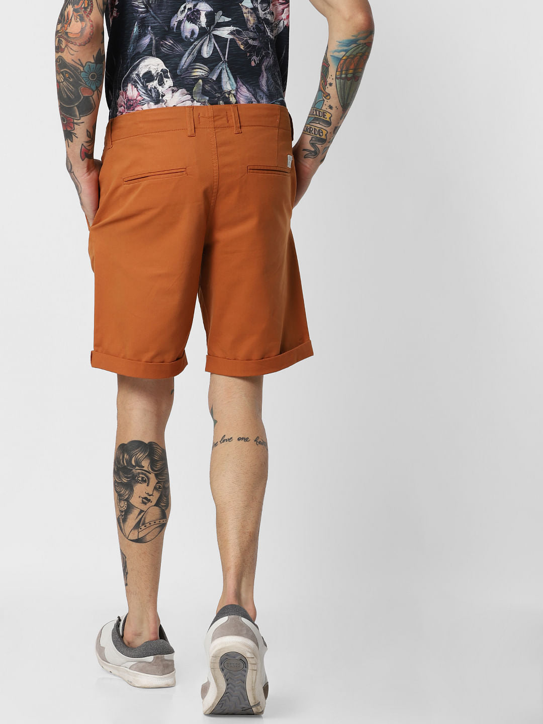 Brown Chino Shorts