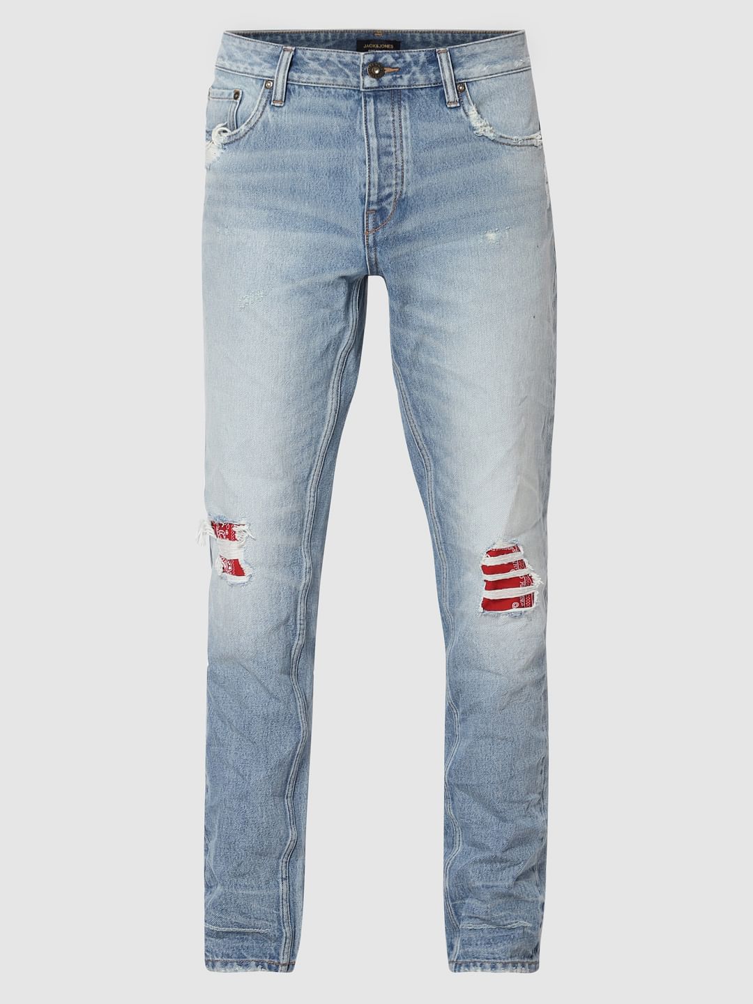 Light Blue Kinetic Stretch Tim Anti Fit Jeans