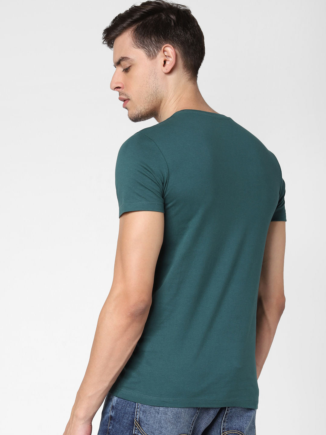 Green All Time Favourite Print T-Shirt