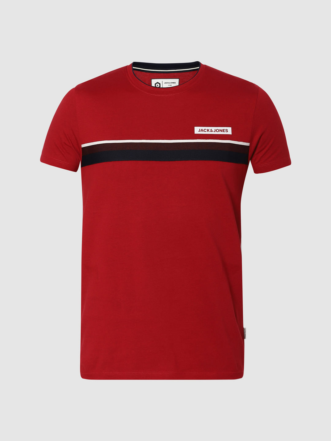 Red Crew Neck T-Shirt