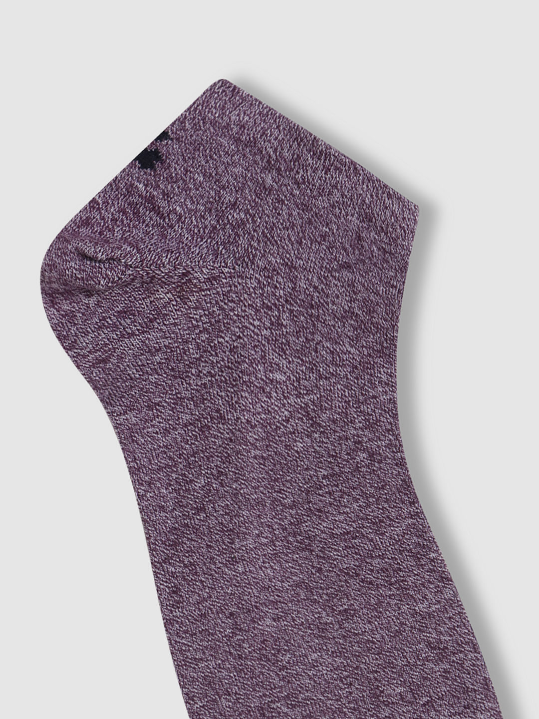 Purple Ankle Length Socks