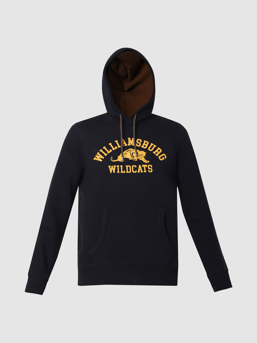 Navy Blue Hooded Sweatshirt