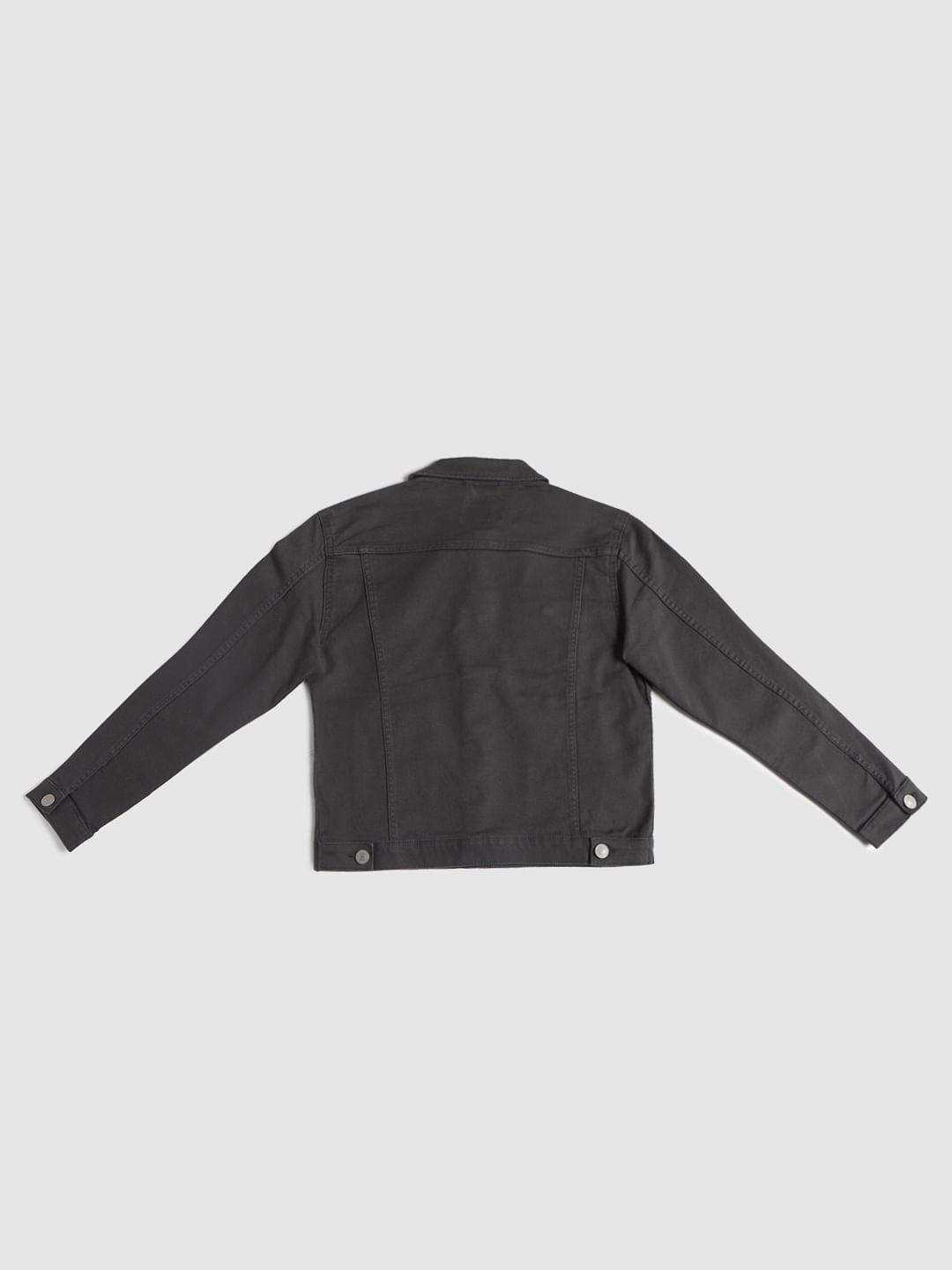 Boys Grey Denim Jacket