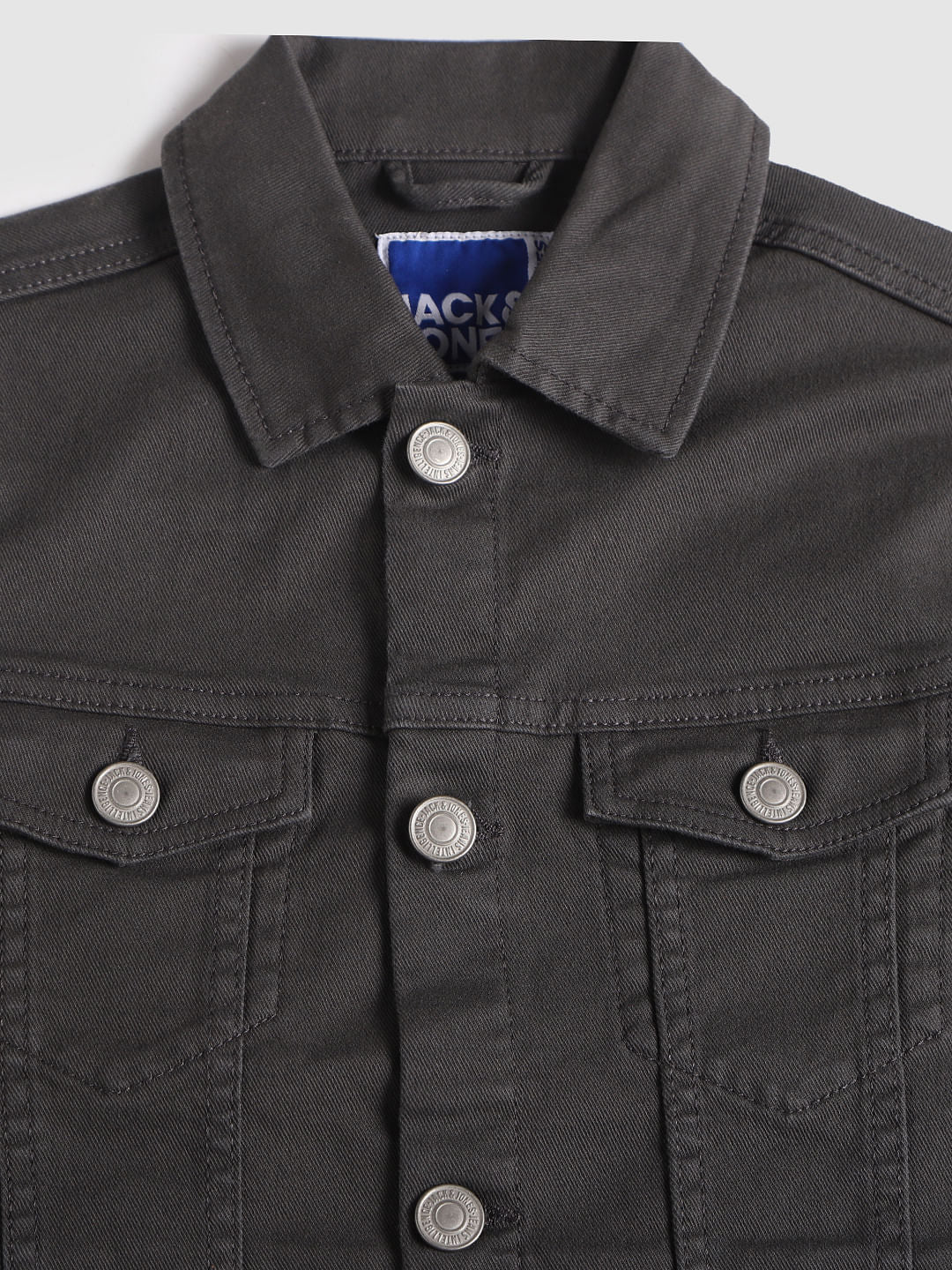 Boys Grey Denim Jacket
