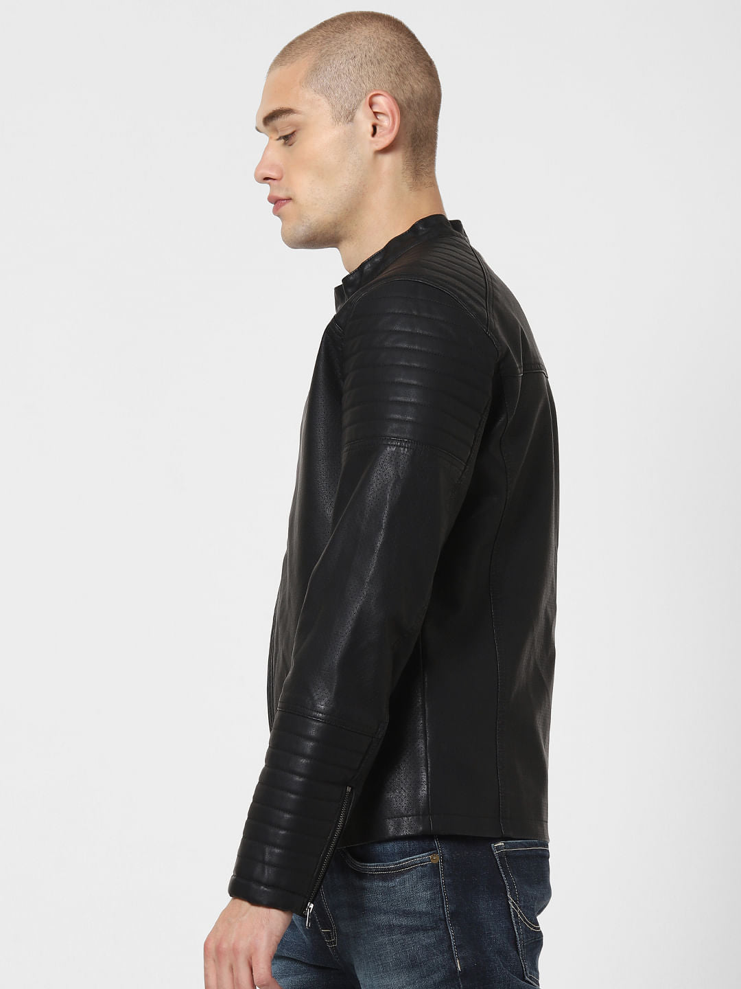 Black Perforated Jacket