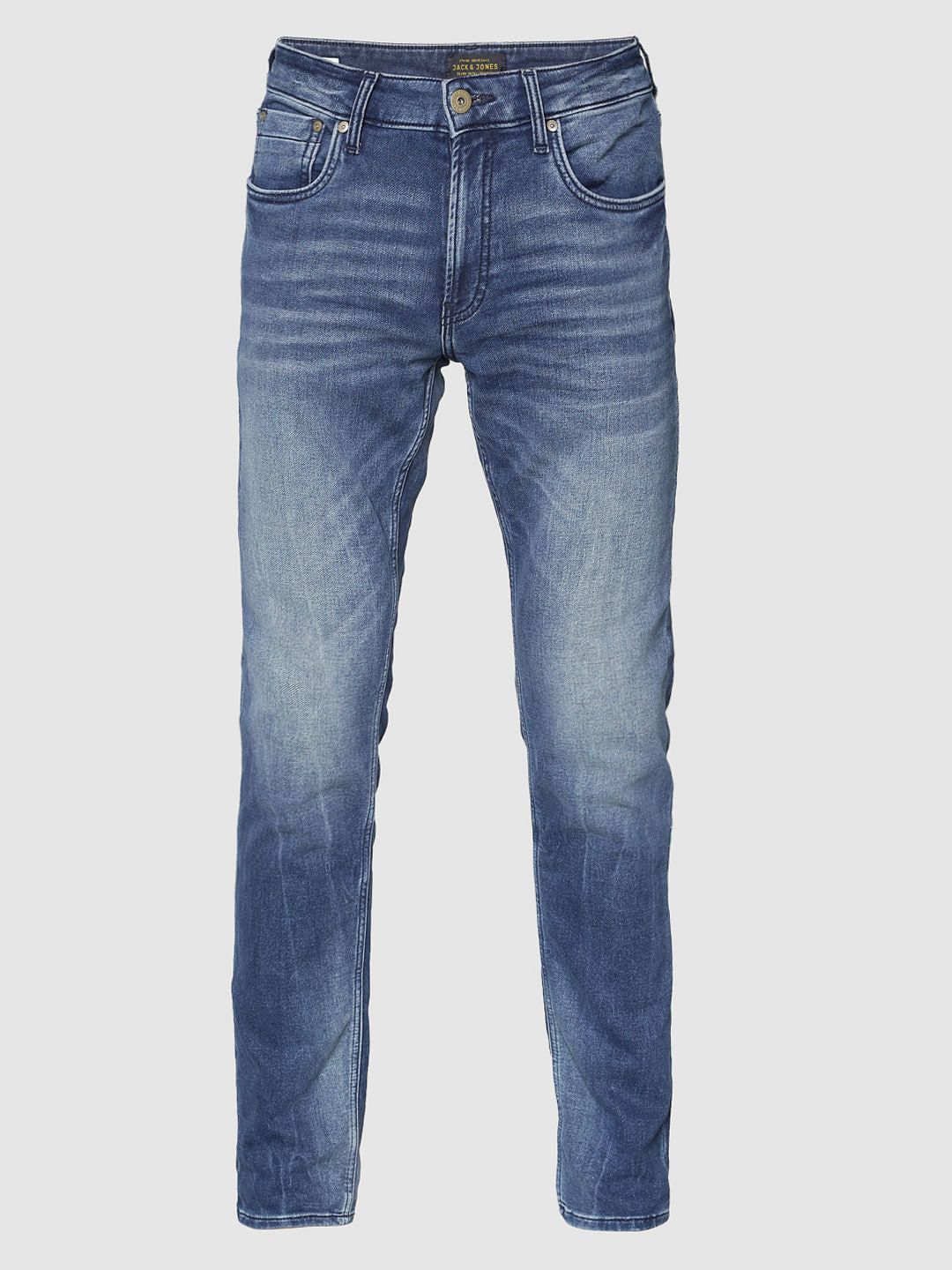 Blue Washed Ben Skinny Fit Jeans