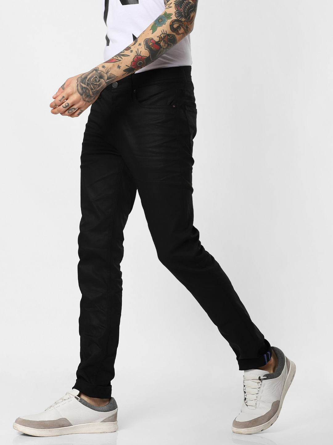 Black Liam Skinny Fit Jeans