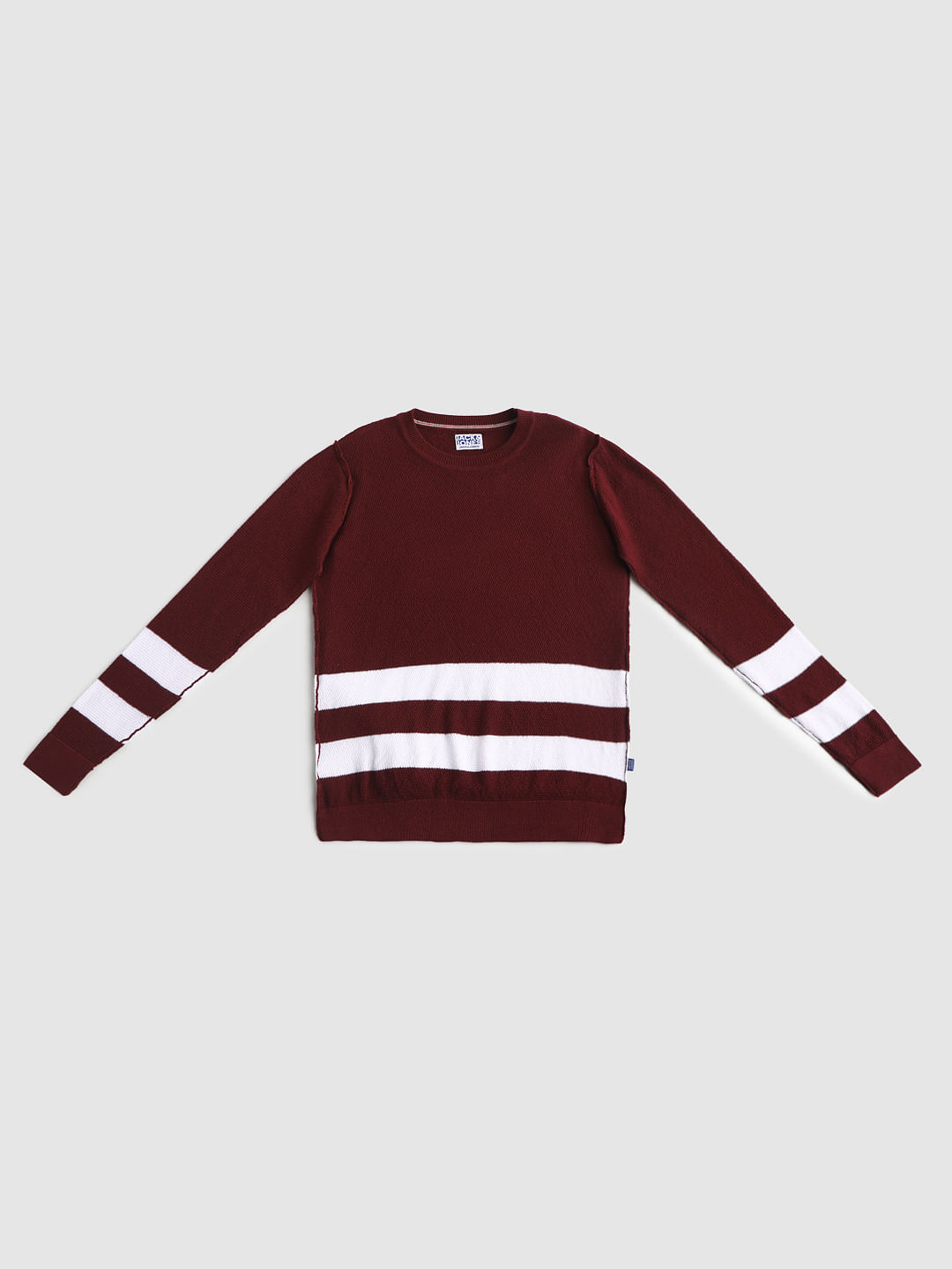 Boys Burgundy Pullover