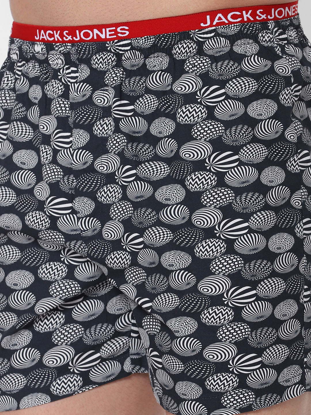 Black All Over Print Boxers