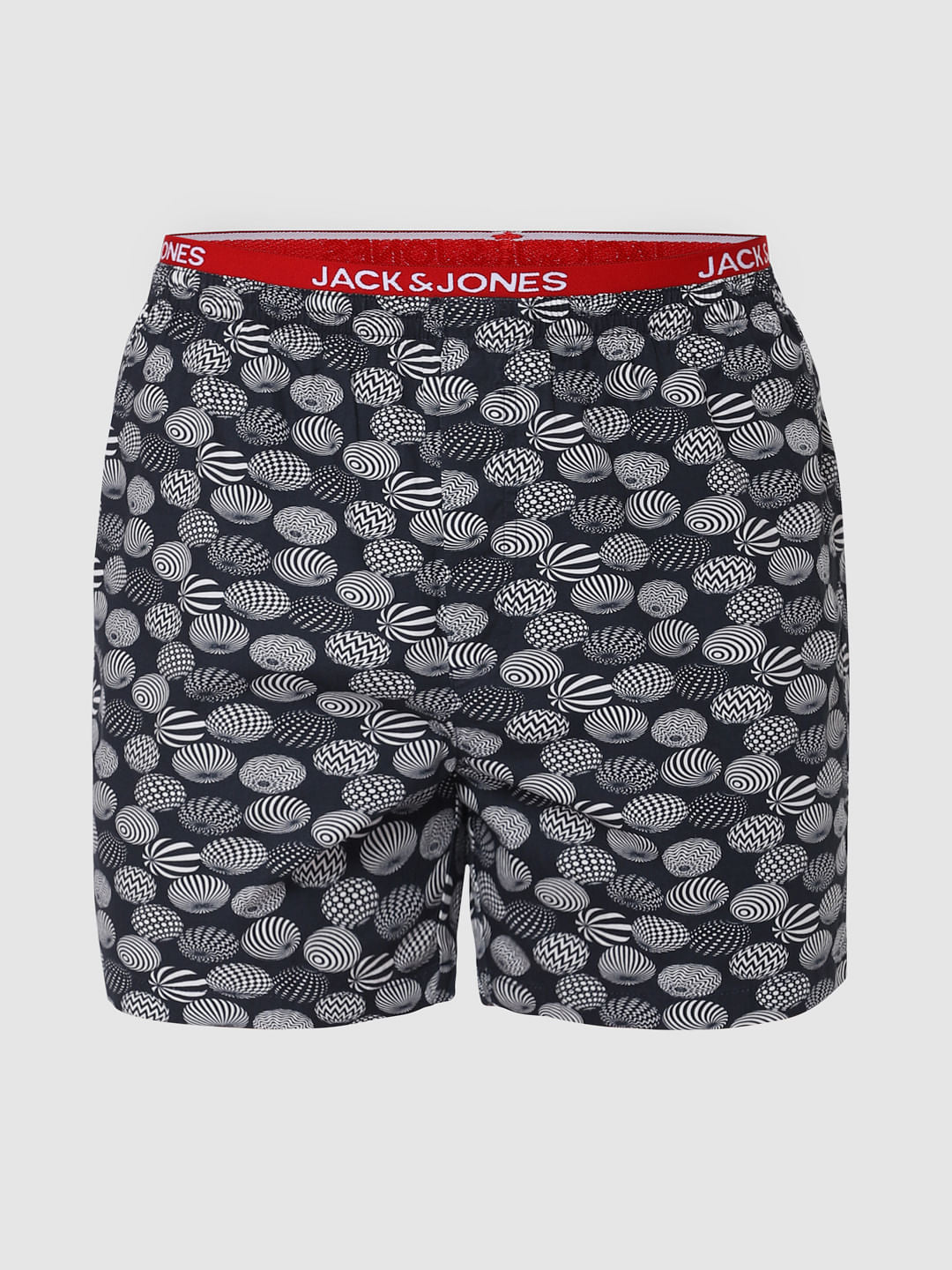 Black All Over Print Boxers