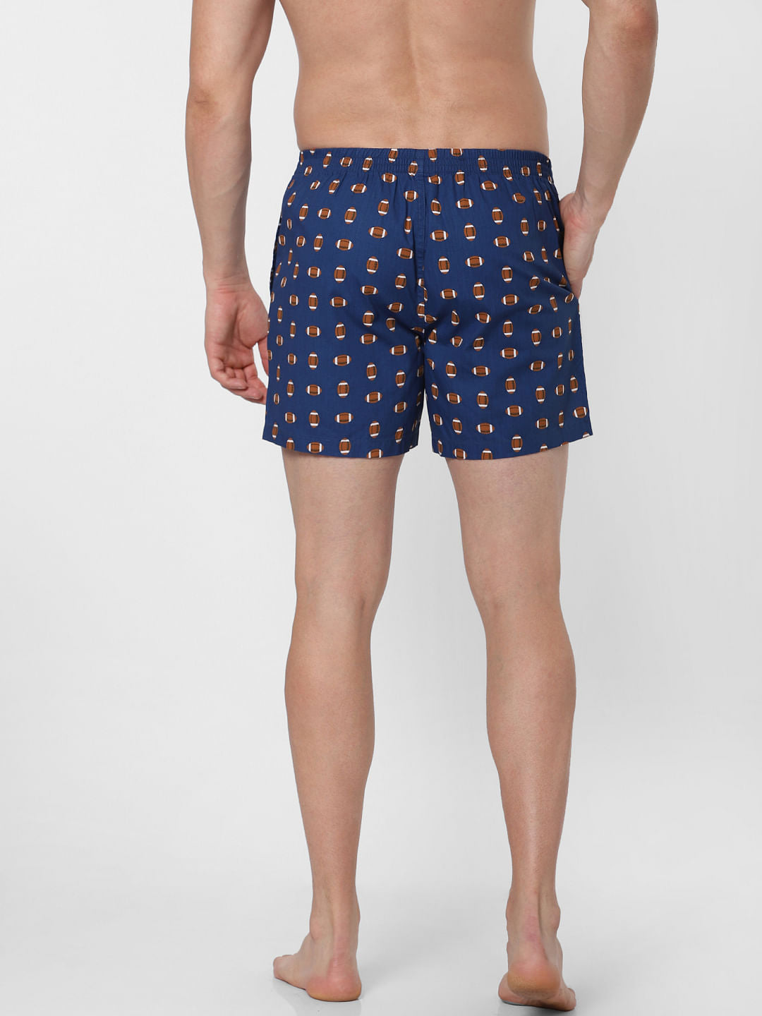 Blue Printed Boxers