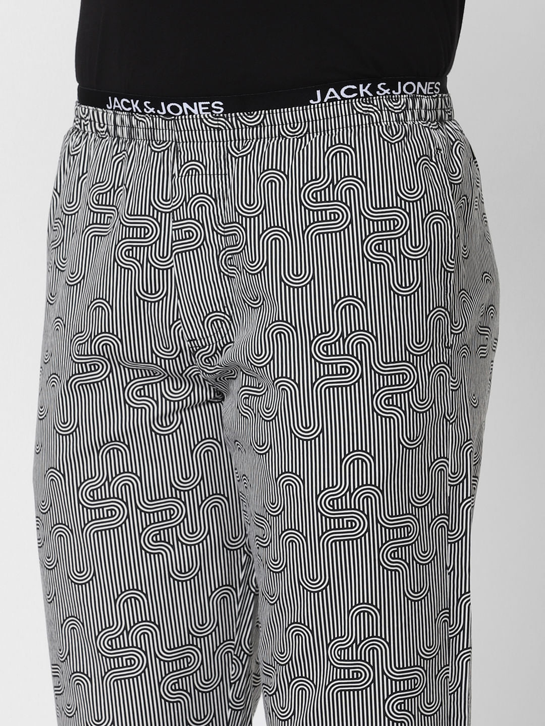 Grey Striped Pyjama