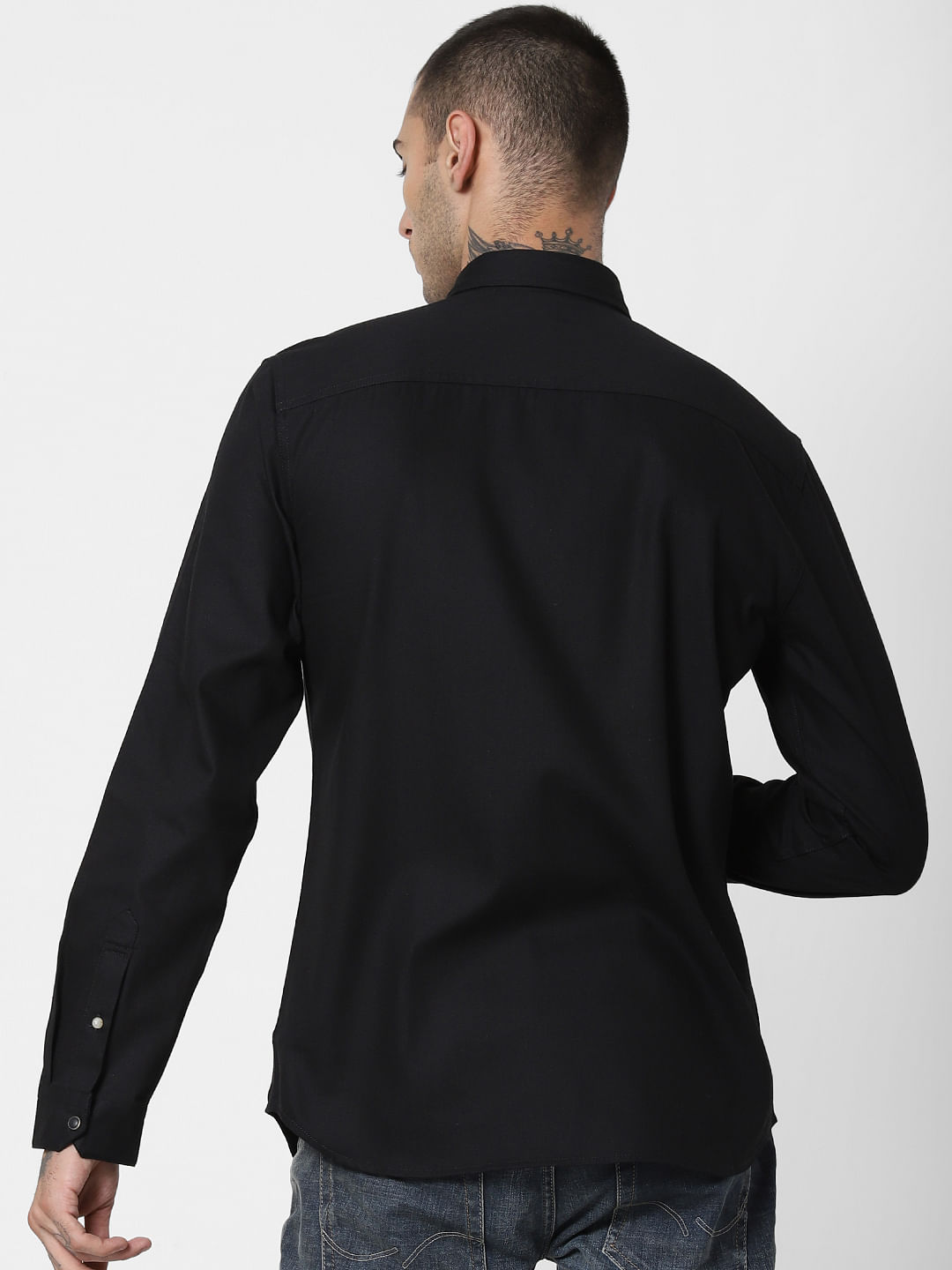 Black Full Sleeves Shirt