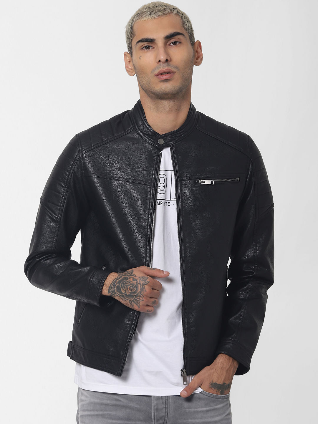 Black Biker Jacket