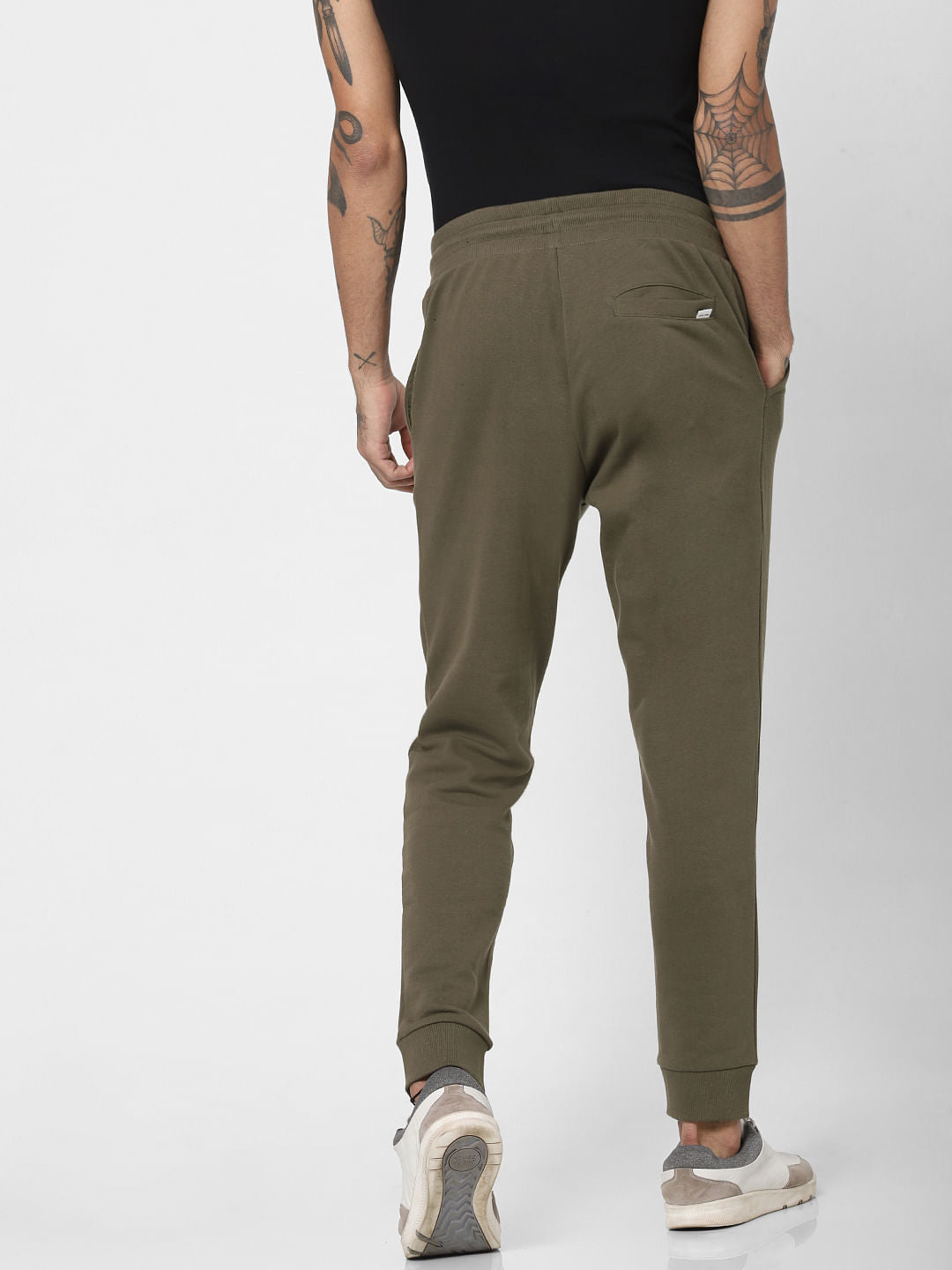 Green Drawstring Sweatpants
