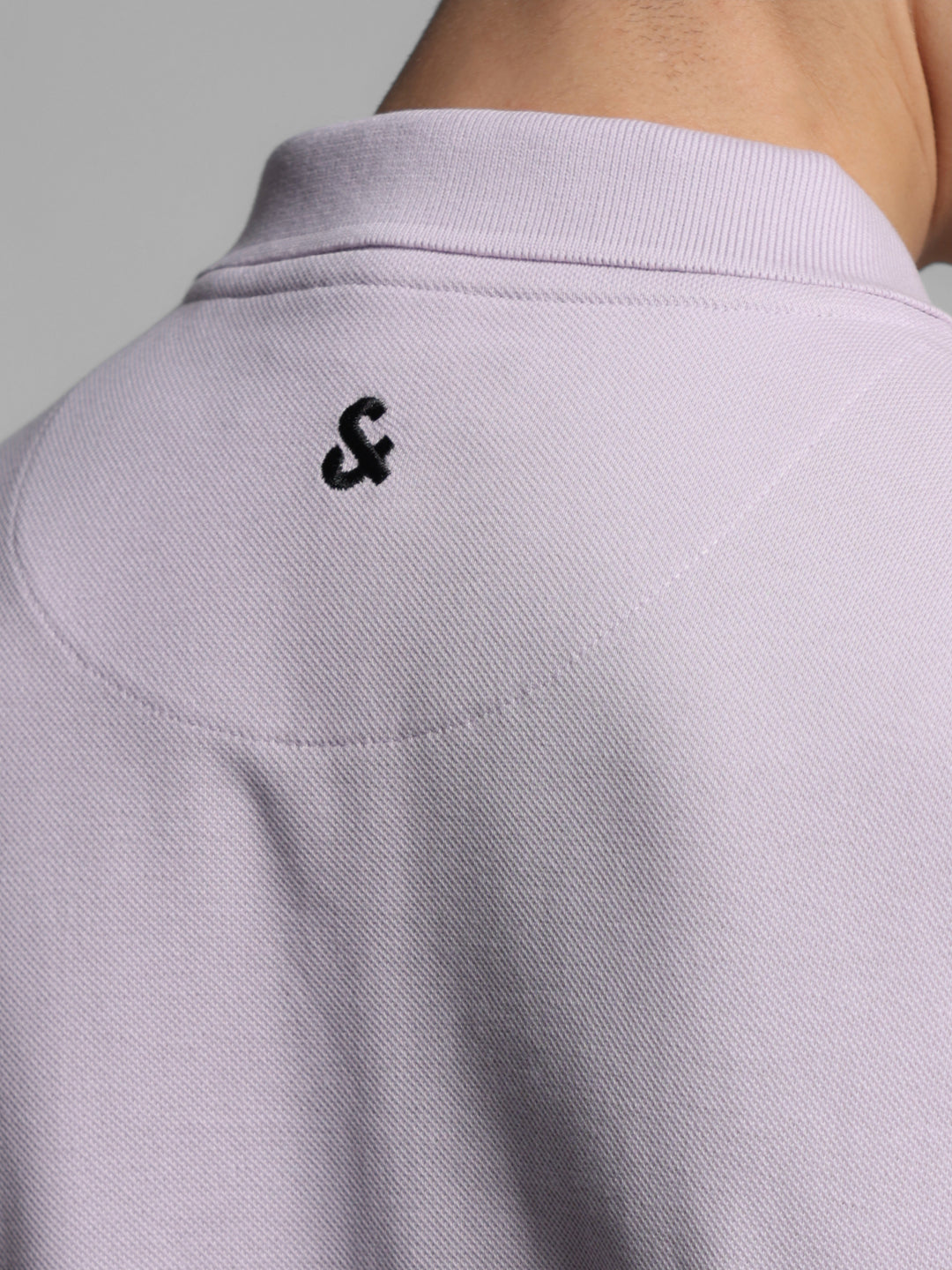 Lavender Cotton Polo