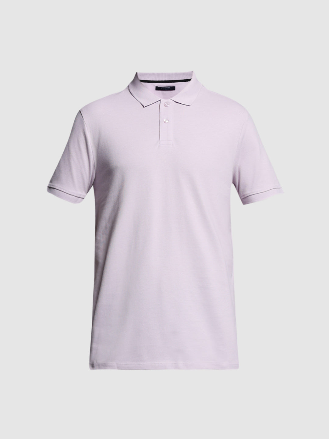 Lavender Cotton Slim Fit Polo