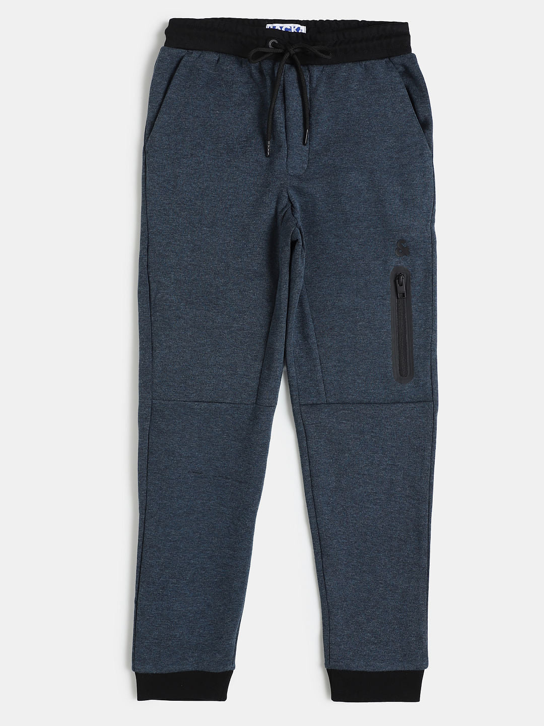 Boys Blue Mid Rise Sweatpants