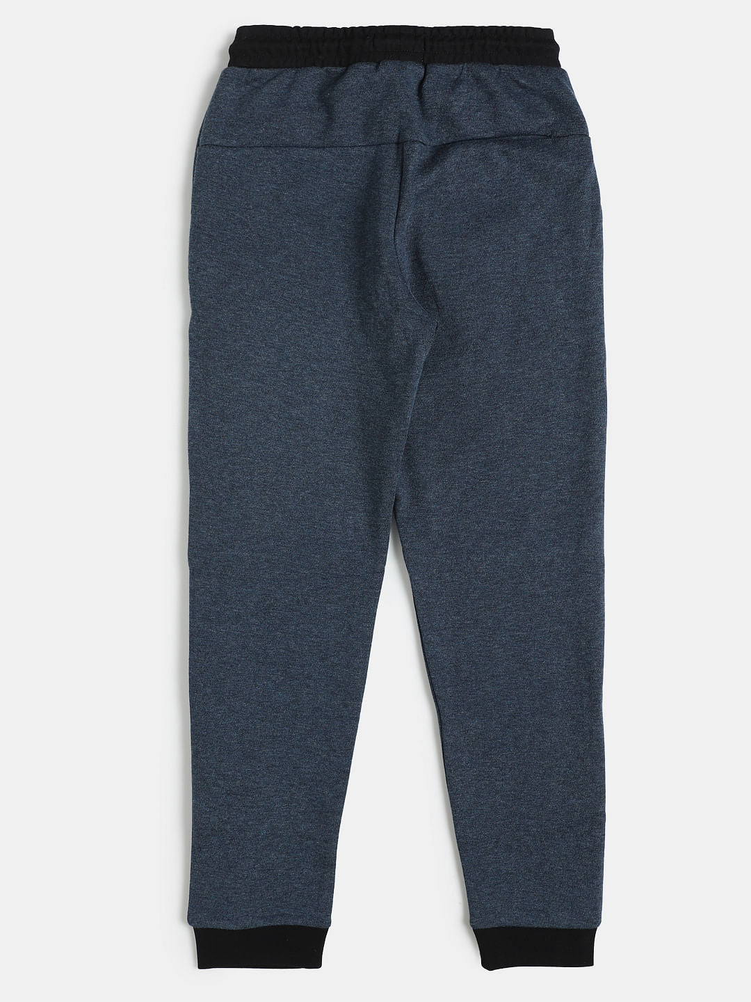 Boys Blue Mid Rise Sweatpants