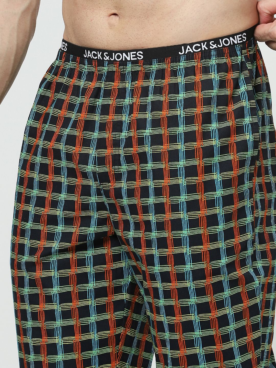 Black Printed Pyjamas