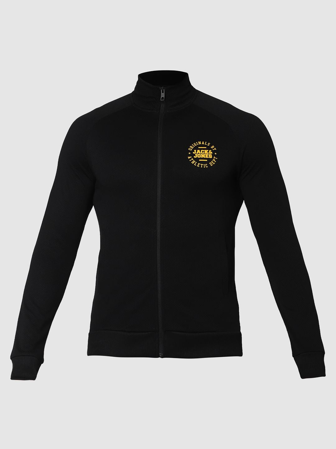 Black Zip Up Sweatshirt