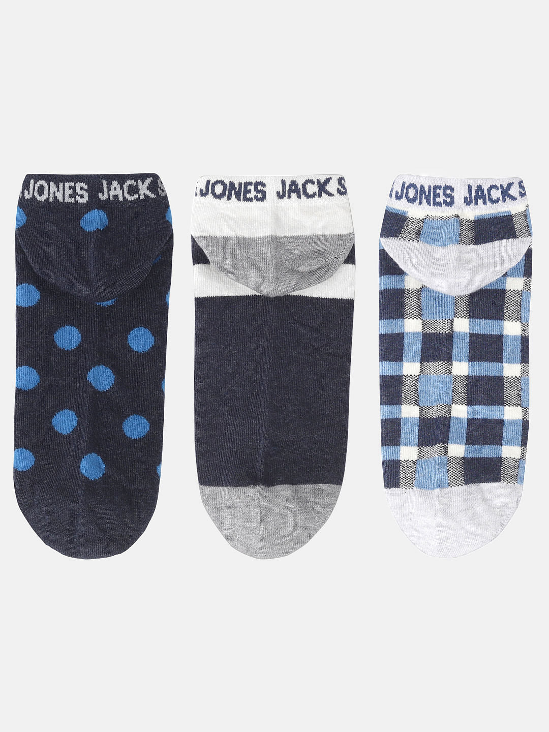 Pack of Three Ankle Length Socks