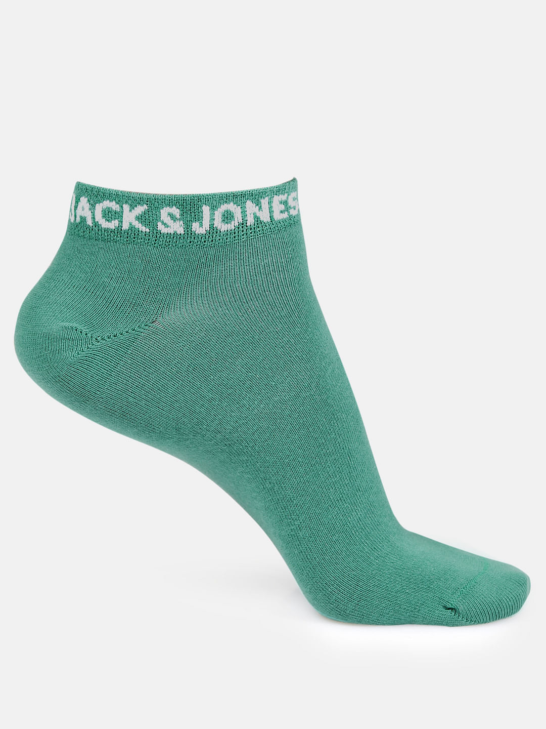 Pack of Three Ankle Length Socks - Blue, Yellow & Green