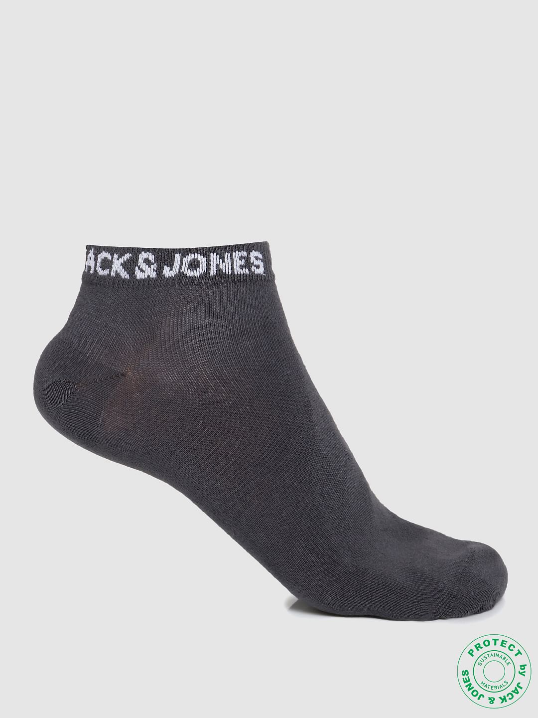 Pack of 3 Ankle Socks - Multi-coloured