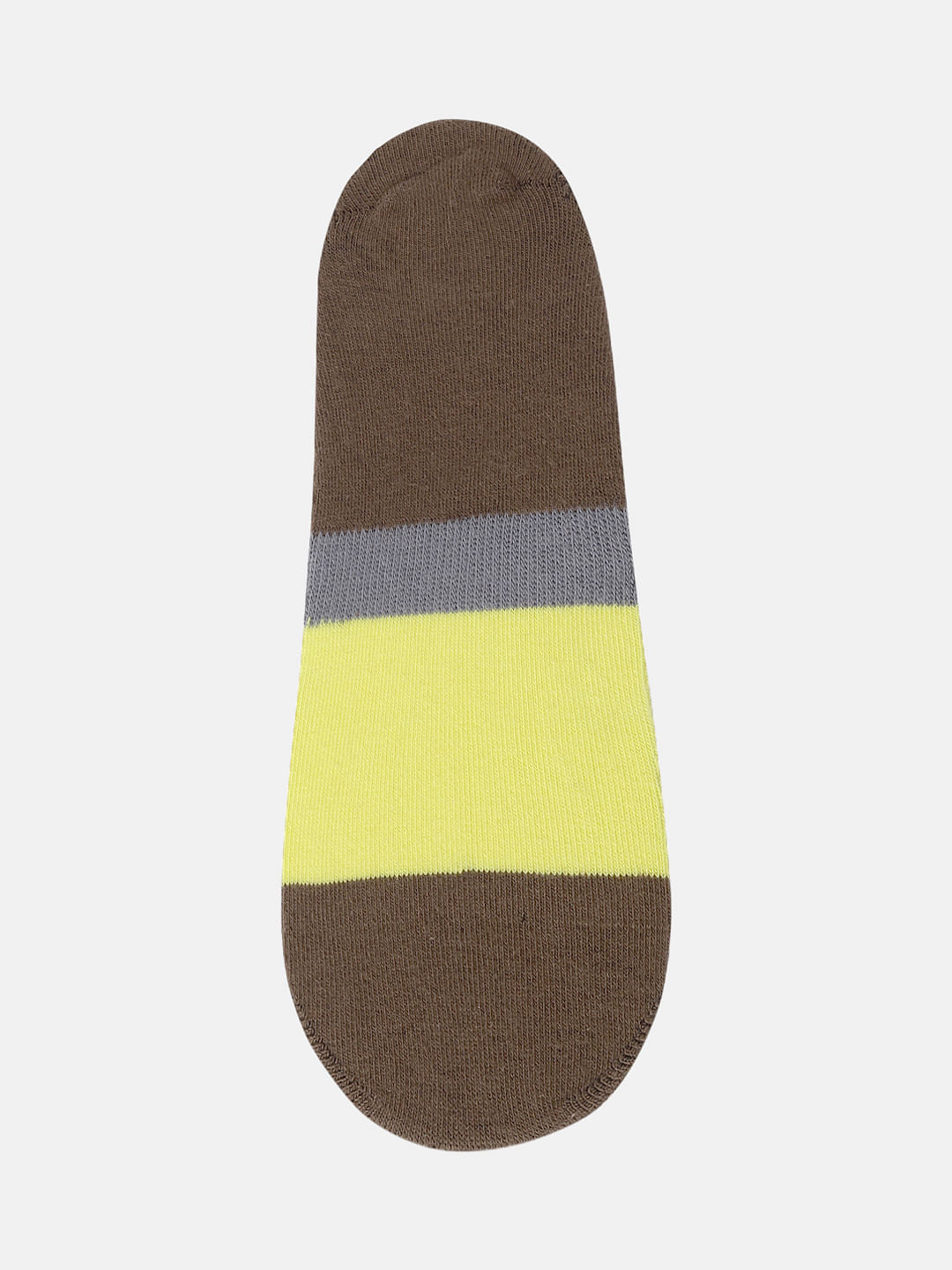 Pack of Two Colourblocked No Show Socks
