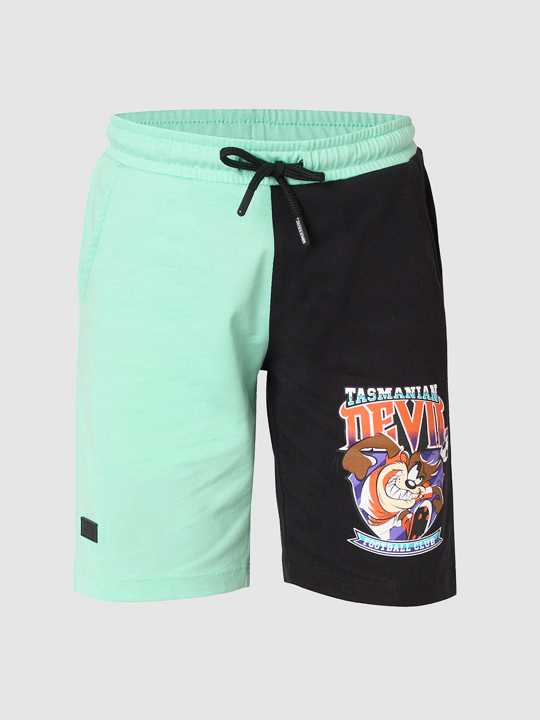 Looney Tunes Black Tasmanian Devil Co-ord Set Shorts