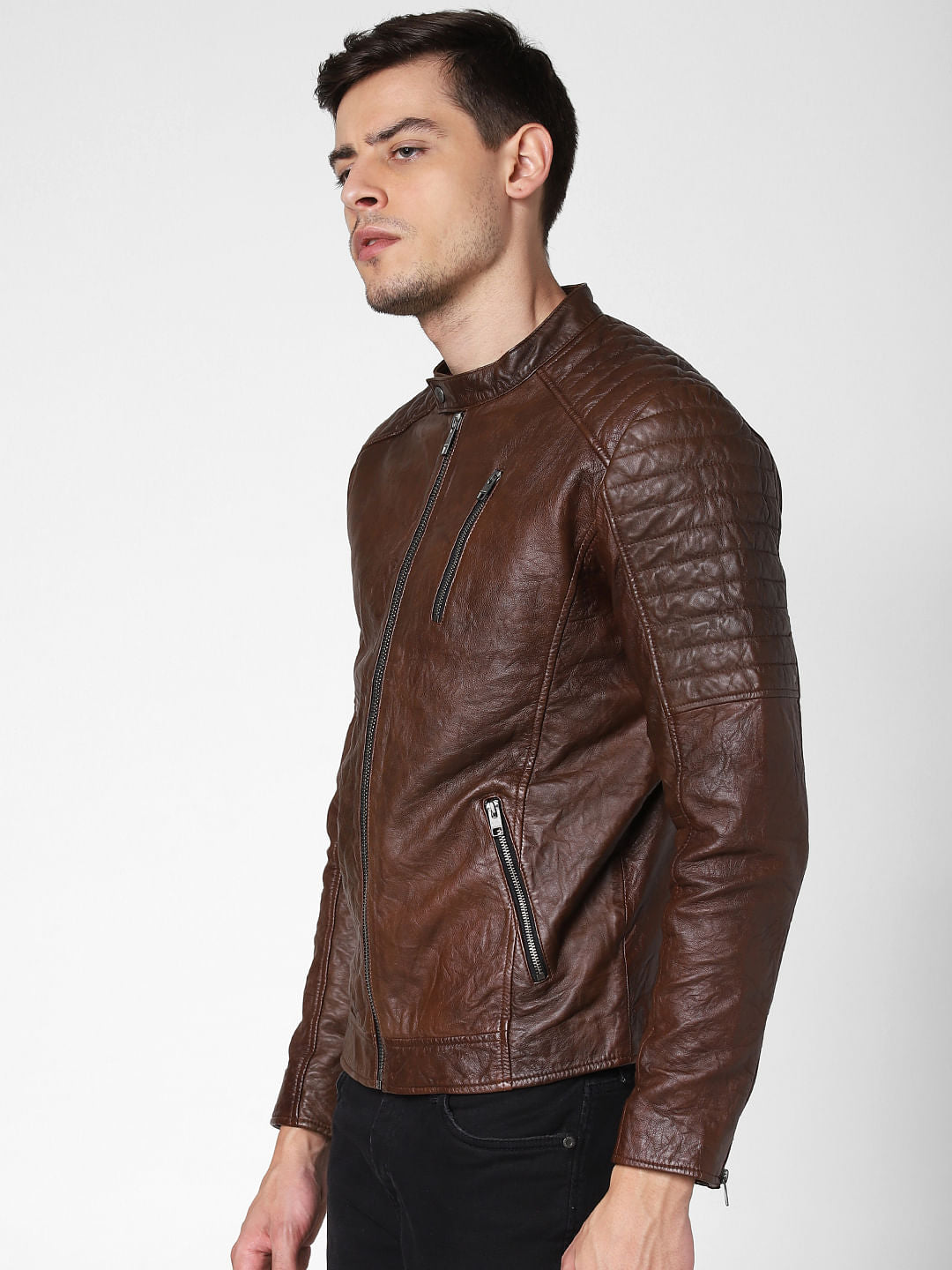 Brown Leather Jacket